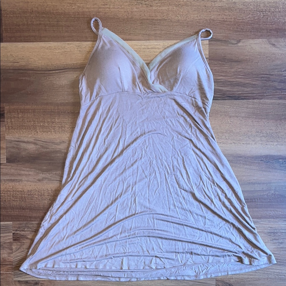 Light Pink Stars Above Nightgown